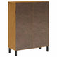 FLAM Skab Med Glaslåge 92 x 40 x 122,5 cm