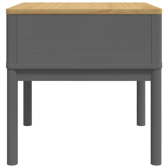 FLORO Sidebord i Grå 55 x 55 x 54 cm