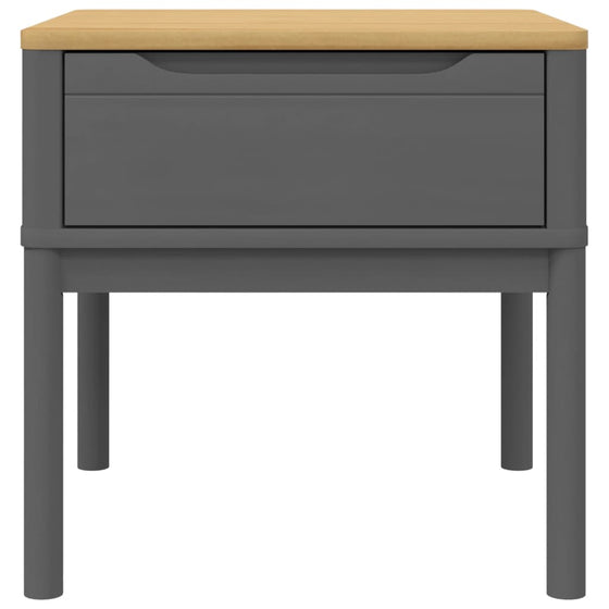 FLORO Sidebord i Grå 55 x 55 x 54 cm