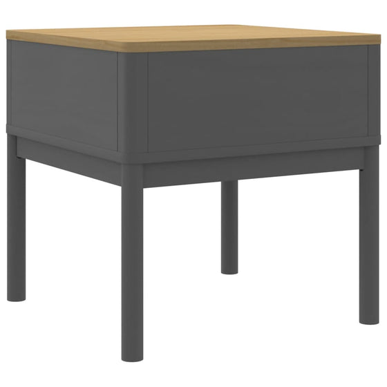 FLORO Sidebord i Grå 55 x 55 x 54 cm
