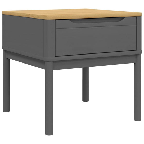 FLORO Sidebord i Grå 55 x 55 x 54 cm