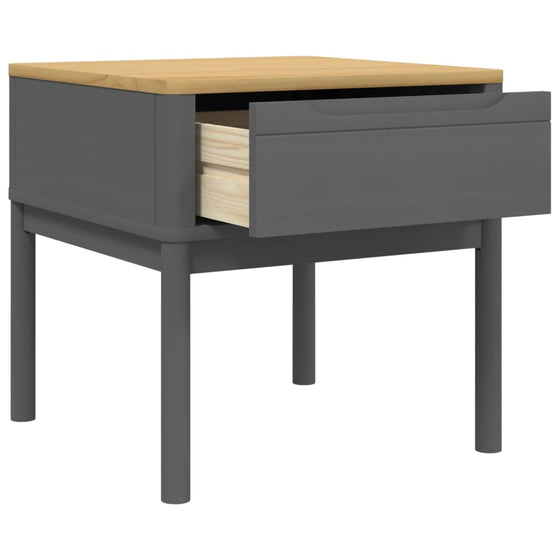 FLORO Sidebord i Grå 55 x 55 x 54 cm