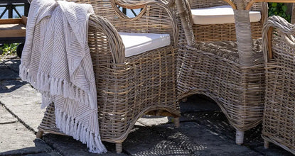 Opdag polyrattan og aluminiumshavemøbler, der tåler det danske vejr.