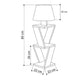 IBIZA Gulvlampe 22x22x85 cm - Elegant Belysning