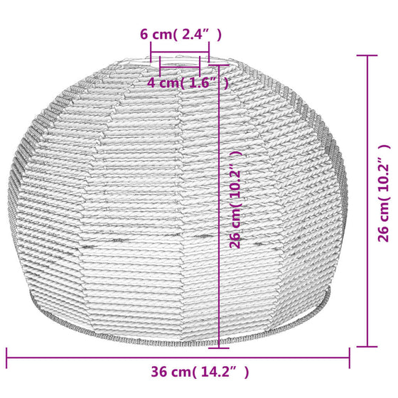 Lampeskærm Til Loftlampe Ø36 x 26 cm
