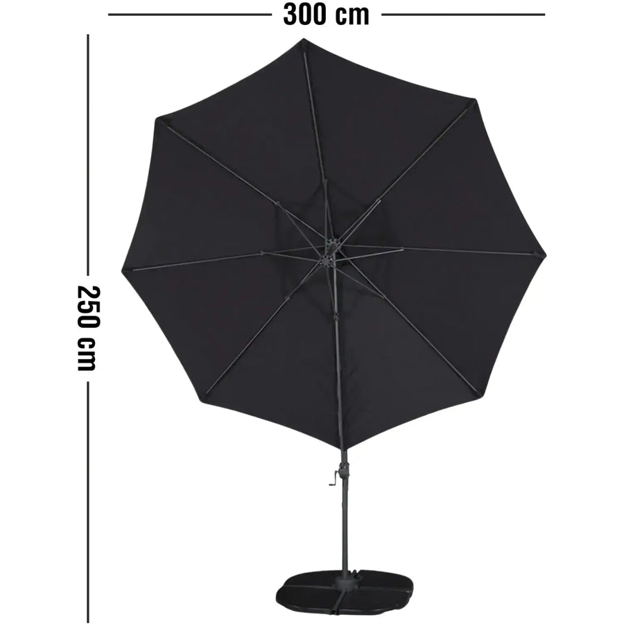 Leeds Parasol 300 x 250 cm