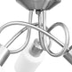 Loftlampe Med Keramiske Lampeskærme Til 3 E14-Pærer Hvid