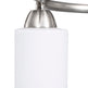 Loftlampe Med Keramiske Lampeskærme Til 3 E14-Pærer Hvid