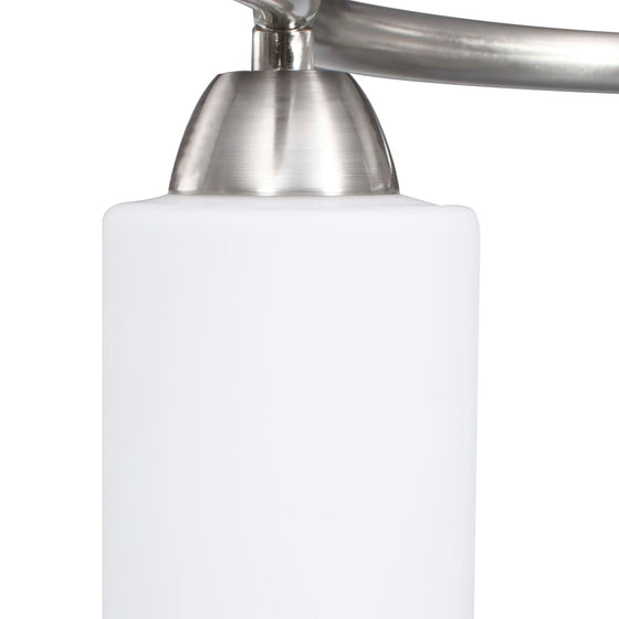 Loftlampe Med Keramiske Lampeskærme Til 3 E14-Pærer Hvid