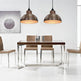 Loftlamper Halvkugle 2 Stk. Kobberfarvet