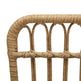 Loungestol Polyrattan Lysebrun