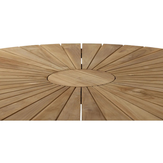 Mexico Havebord sort 140 x 75 cm