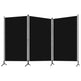 Rumdeler 3-Panels 260 x 180 cm Sort