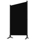 Rumdeler 3-Panels 260 x 180 cm Sort