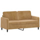 Sofa 2 Pers. 140 cm Brun