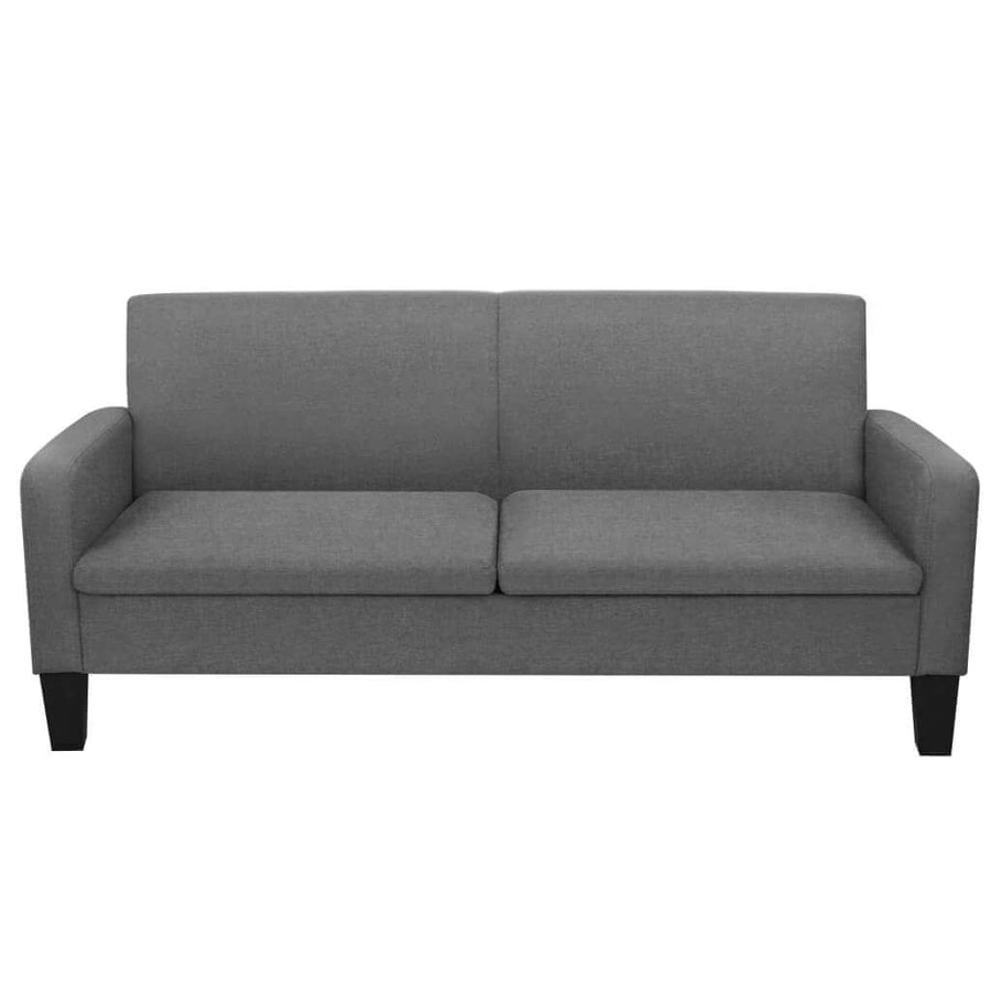 Sofa 3 Pers. 180 x 65 x 76 cm mørkegrå