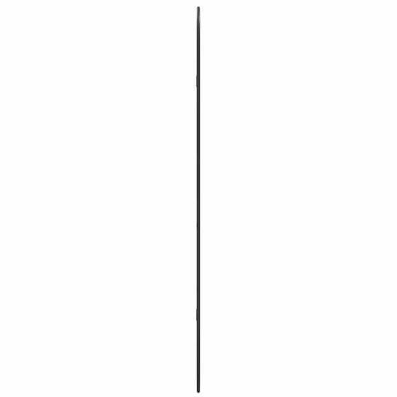 Vægspejl 100 x 45 cm Oval Sort