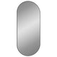 Vægspejl 100 x 45 cm Oval Sort