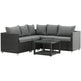 Vamos Loungehavesæt med sofa og loungebord