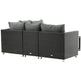 Vamos Loungehavesæt med sofa og loungebord